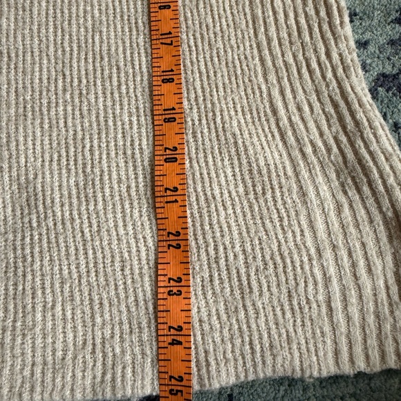 Thread & Supply Sz M Recycled Polyester Mockneck Sweater Preppy Comfy Casual - Picture 10 of 11